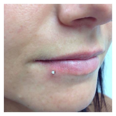 side lip piercing jewelry